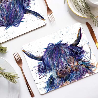 Mantel individual - Splatter Scruffy Coo