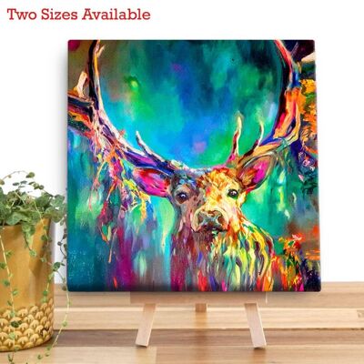 Canvas Mini - Woodland Stag