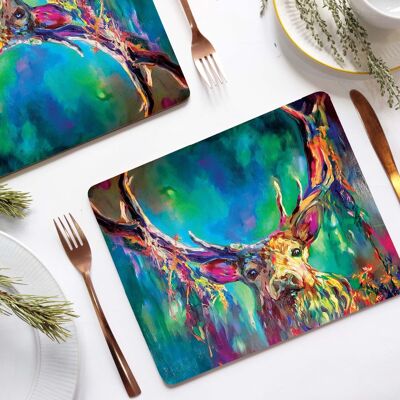 Placemat - Woodland Stag