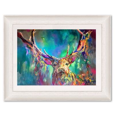 Impression d’art giclée (A4/A3) - Cerf des bois