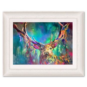 Impression d’art giclée (A4/A3) - Cerf des bois 1