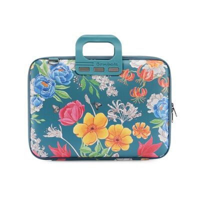 Bag Bombata Peonia 13" Teal Blue + B00015