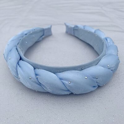 Wedding Guest Headband Blue