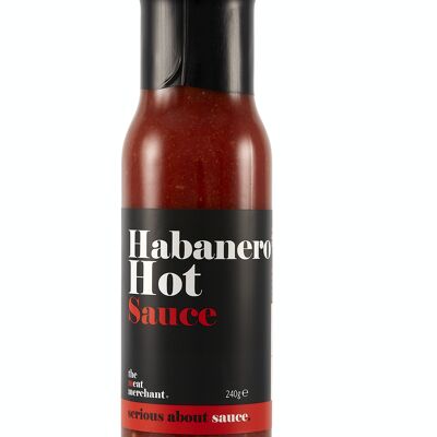 La sauce piquante Habanero du marchand de viande