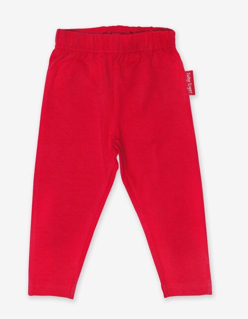 Bio Basic Leggings in rot