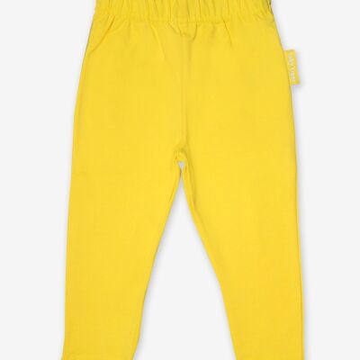 Organic basic leggings in yellow