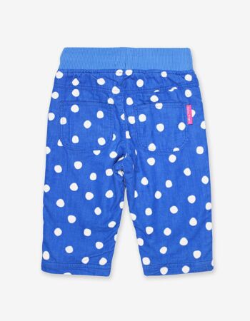 Pantalon bébé en coton, velours côtelé 2