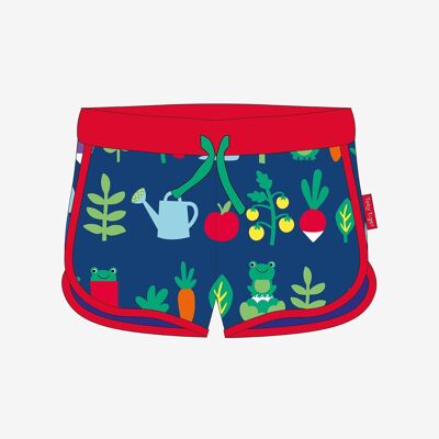 Organic Vegetable Garden Print Running Shorts