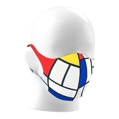 Maschera per il viso, Mondriaan