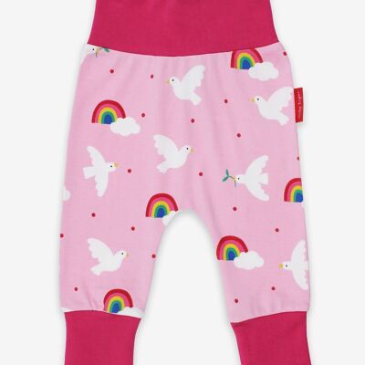 Babyhose, Tauben Print, Bio Baumwolle