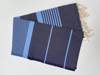 Fouta Dune bleu