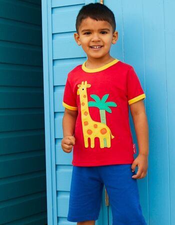 T-shirt, application girafe 3