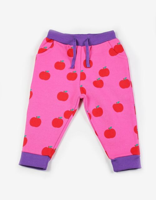 Bio Jogger mit Apfel Print