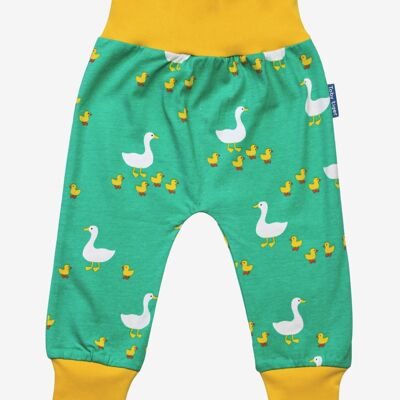 "Yoga Pants" en coton bio avec imprimé canard