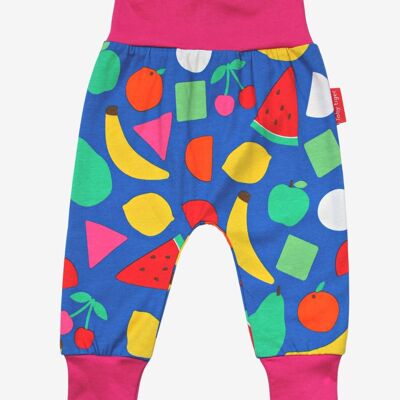 Organic cotton "Yoga Pants" with fruit print