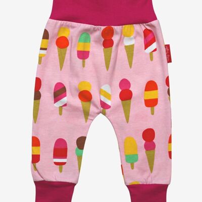 Organic cotton "Yoga Pants" with ice cream print