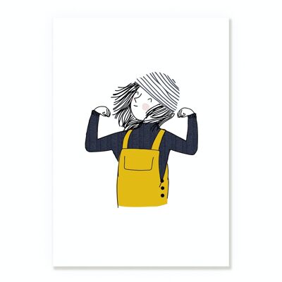 Sailor In Overalls Poster