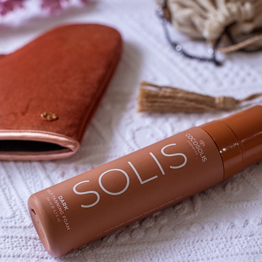 Schiuma autoabbronzante SOLIS Scuro/Scuro