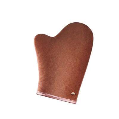 Premium self-tanner applicator mitt