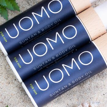 Huile de Bronzage pour Homme UOMO 2