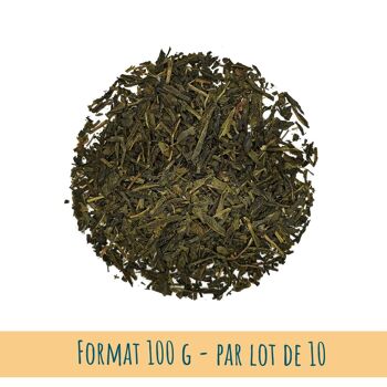 Thé vert Earl Grey bio - 100g Vrac 1