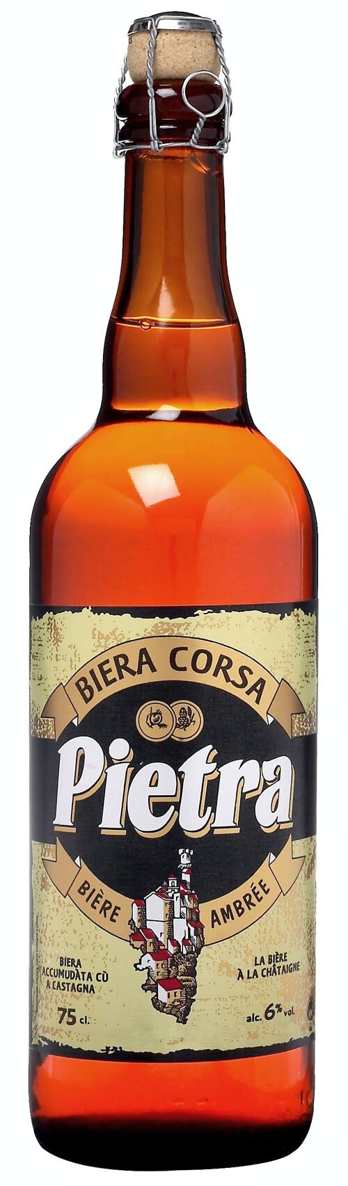 Bière artisanale Pietra - 75cl