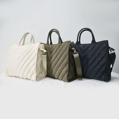 Quilted Puffer Bags | ladies | various colors | 15x4.25x11cm