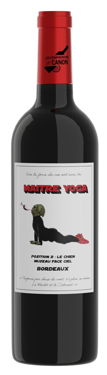 Lot de 3 bouteilles de Maitre Yoga 2020 - Bordeaux 5