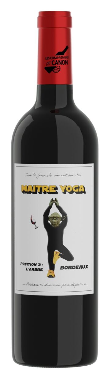 Lot de 3 bouteilles de Maitre Yoga 2020 - Bordeaux 6