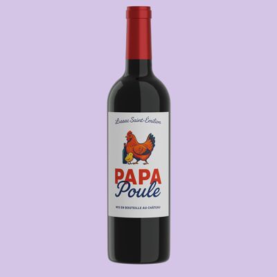 Vino rosso - Papa Poule - Lussac Saint-Emilion - 2022