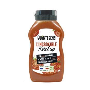 Bidon Incroyable Ketchup Bio, Sauce concoctée en Provence - Format Restauration 3,85kg 3