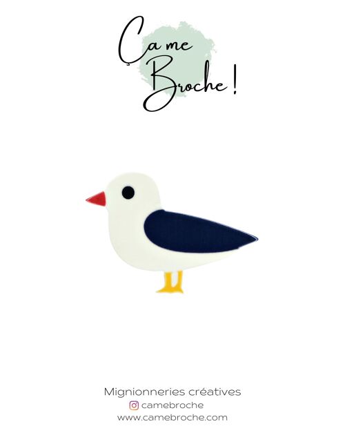 Broches Mouettes
