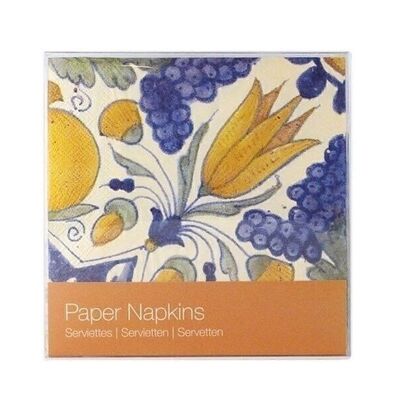 Paper Napkins, Tulip Tile Polychrome
