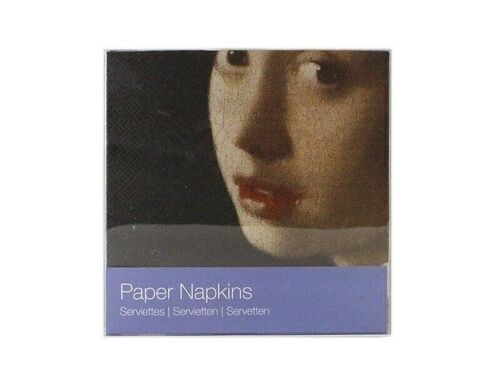 Paper Napkins, Girl with the Pearl earring, Vermeer
