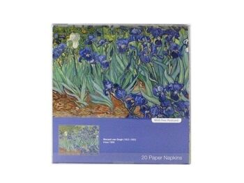 Serviettes papier, Iris, Van Gogh 2