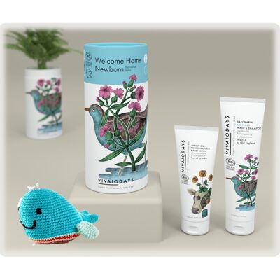 It's summer - Welcome Baby - Organic gift set