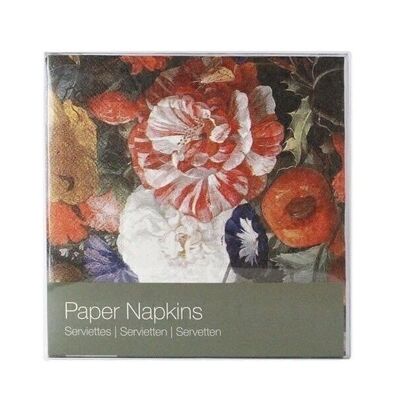 Paper napkins, Flower still life, De Heem