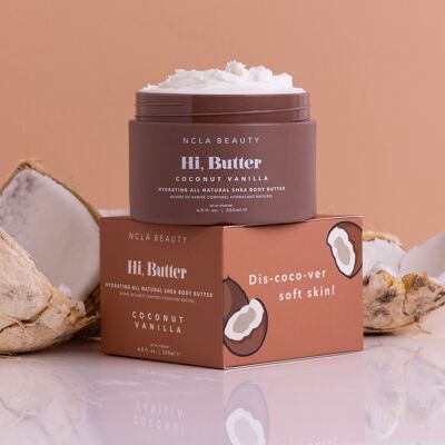 100% natural Body Butter - COCONUT VANILLA