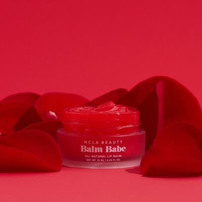 Balsamo labbra 100% naturale - ROSE ROSSE
