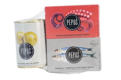 PACK ESPINALER APERITIVO PEPUS