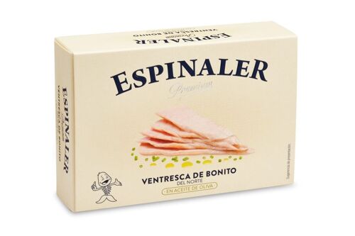 Ventresca de Bonito en Aceite de Oliva ESPINALER PREMIUM OL-120