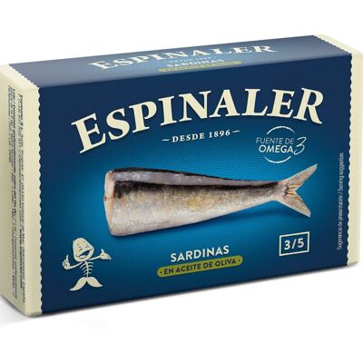 Sardinas Aceite de Oliva ESPINALER RR-125   3/5 piezas