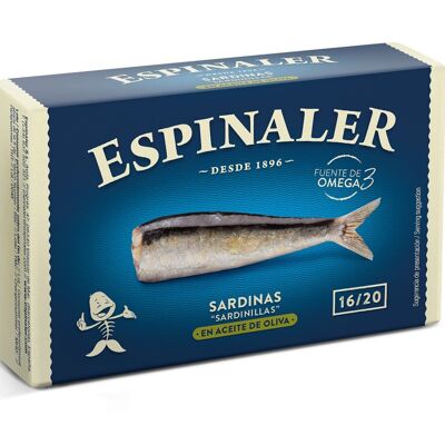 Sardine Olio D'oliva ESPINALER RR-125 16/20 pezzi