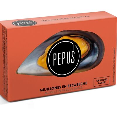 Mejillones en Escabeche PEPUS Grandes OL-120