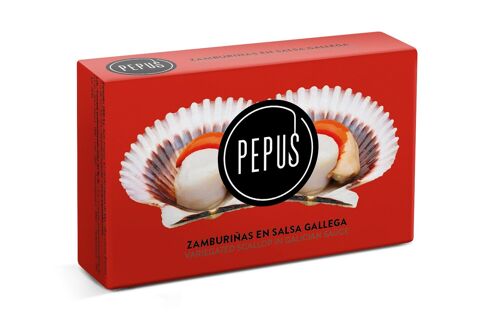 Zamburiñas en Salsa Gallega PEPUS OL-120