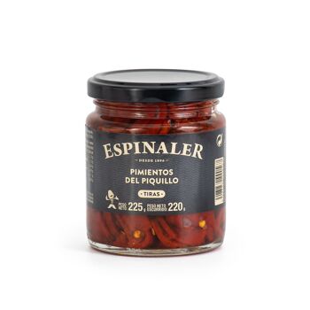 Piments Piquillo de Lodosa ESPINALER en lanières 1