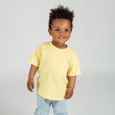 Gelbes T-Shirt für Babys COCOPERA