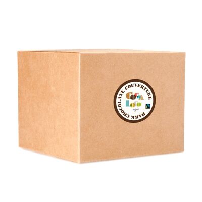 Caja Granel - 56% Cobertura Chocolate Negro – 5Kg