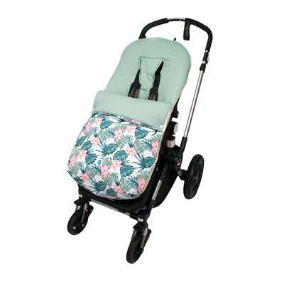 Saco universal de entretiempo para carrito pink loto