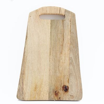 Tabla de cortar de madera natural